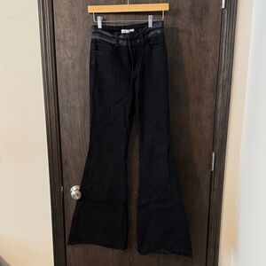 Flying Monkey Black Flare Jeans